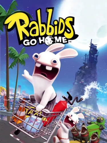 Portada de Rabbids Go Home