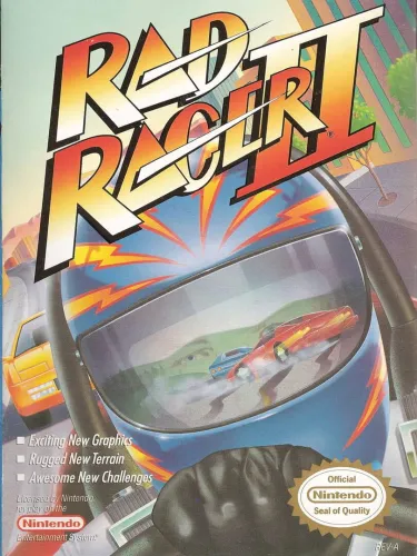 Portada de Rad Racer II
