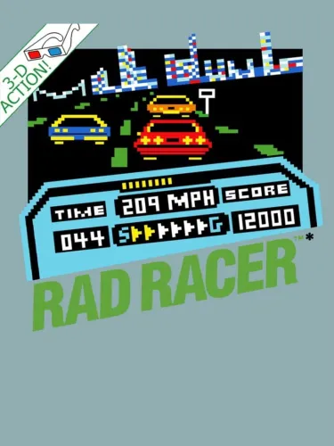 Portada de Rad Racer