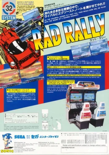 Portada de Rad Rally