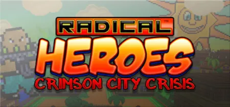 Portada de Radical Heroes: Crimson City Crisis