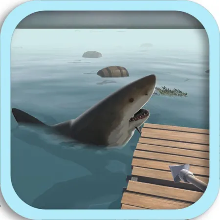 Portada de Raft Island Shark Survival