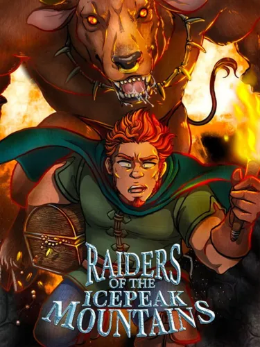 Portada de Raiders of the Icepeak Mountains