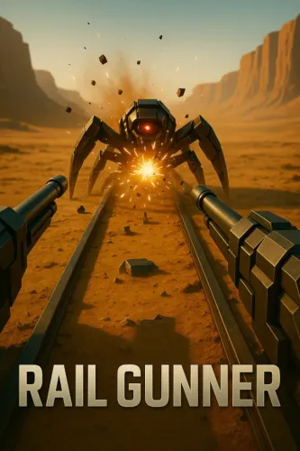 Portada de Rail Gunner