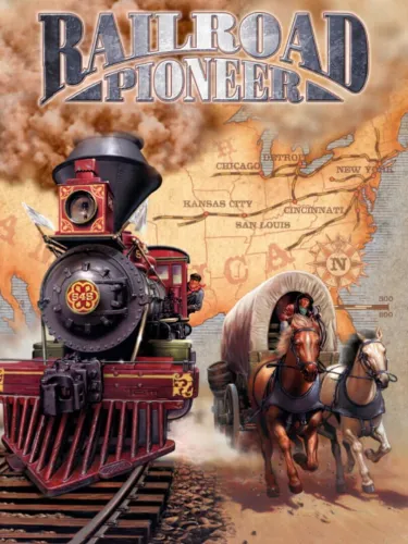 Portada de Railroad Pioneer