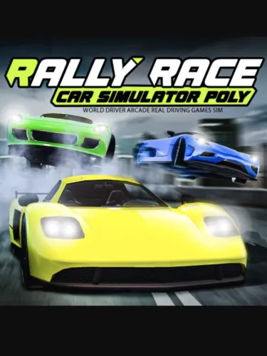 Portada de Rally Race Car Simulator Poly: World Driver Arcade Real Driving Games Sim