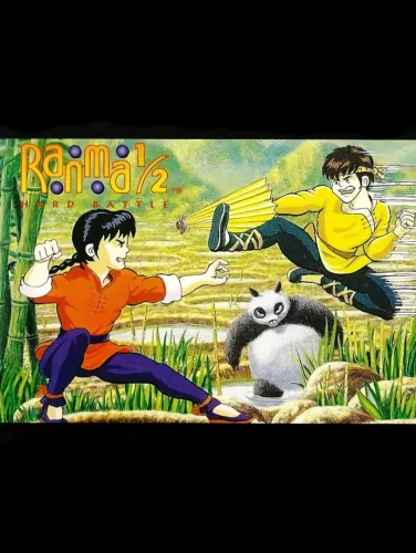Portada oficial del videojuego Ranma 1/2: Hard Battle