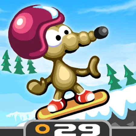 Portada de Rat on a Snowboard