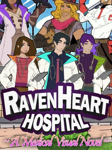 Portada de RavenHeart Hospital: A Medical Visual Novel