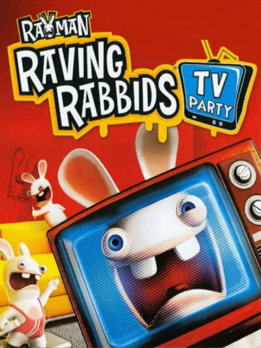 Portada de Rayman Raving Rabbids: TV Party