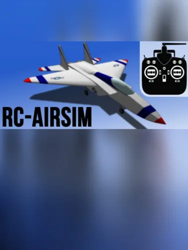 Portada de RC-AirSim – RC Model Airplane Flight Simulator