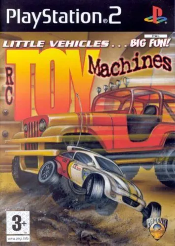 Portada oficial del videojuego RC Toy Machines