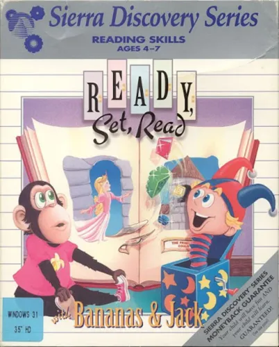 Portada de Ready, Set, Read with Bananas & Jack