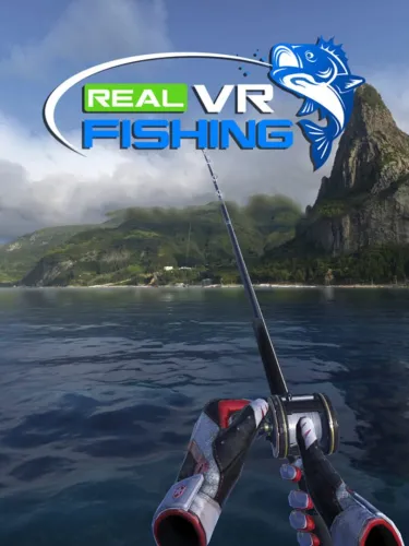 Portada oficial del videojuego Real VR Fishing