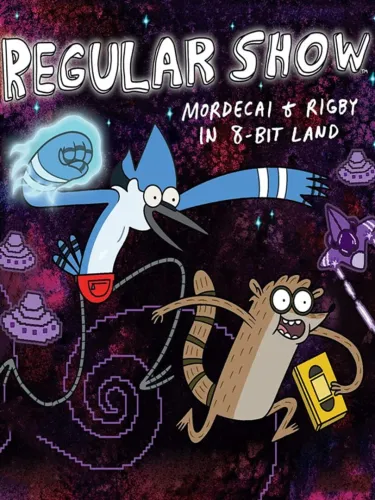 Portada de Regular Show: Mordecai and Rigby in 8-Bit Land