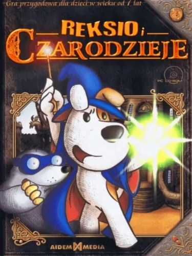 Portada oficial del videojuego Reksio i Czarodzieje