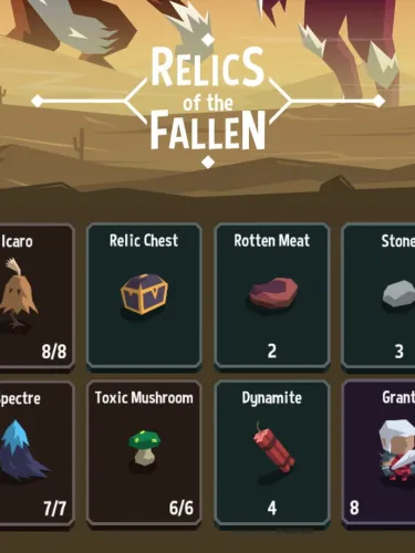 Portada de Relics of the Fallen