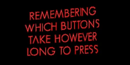 Portada de Remembering Which Buttons Take However Long to Press