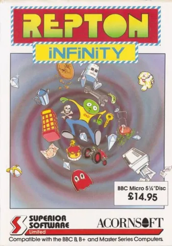 Portada de Repton Infinity