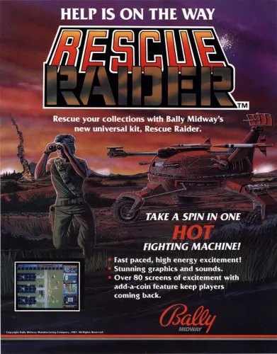 Portada de Rescue Raider