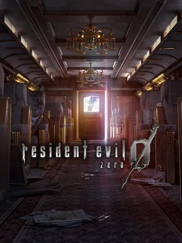 Portada oficial del videojuego Resident Evil 0