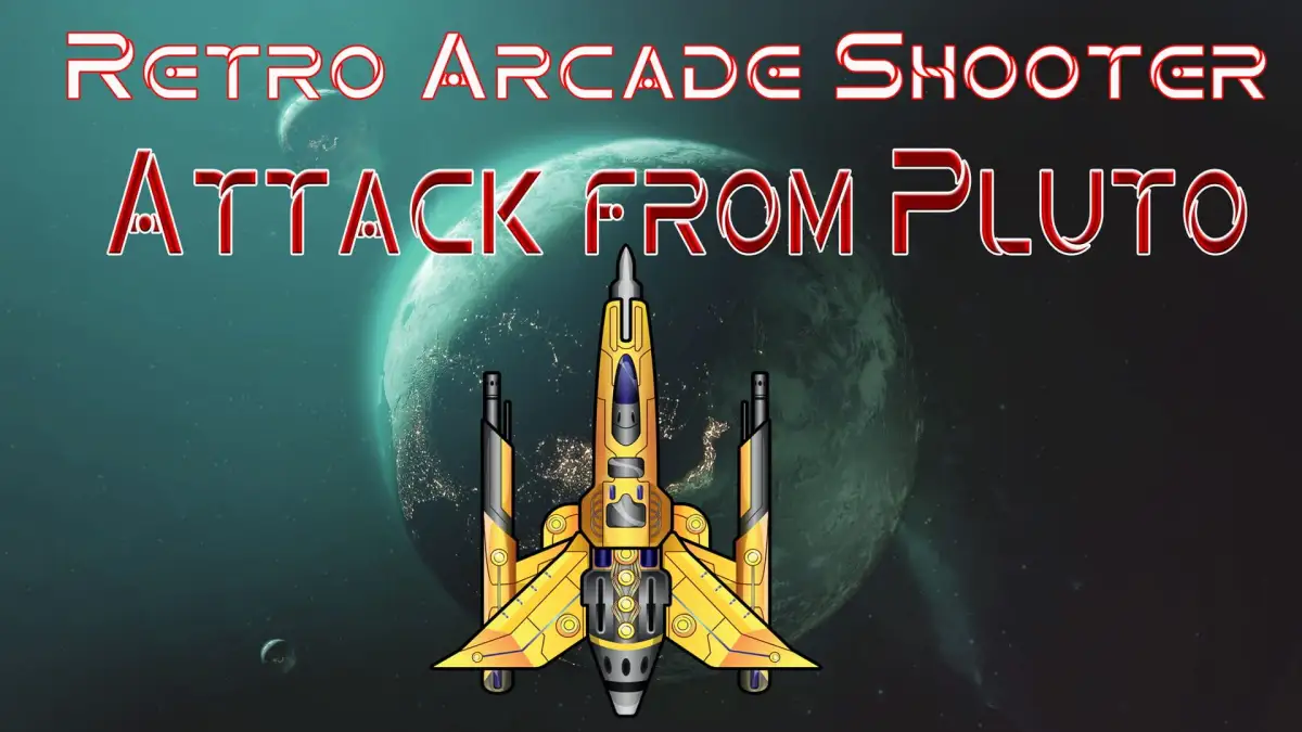 Portada de Retro Arcade Shooter – Attack from Pluto