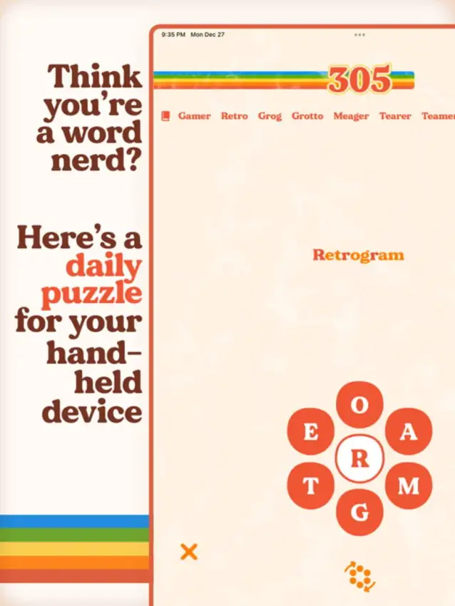 Portada de Retrogram