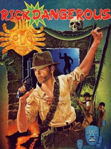 Portada de Rick Dangerous
