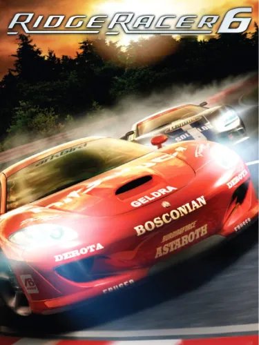 Portada oficial del videojuego Ridge Racer 6