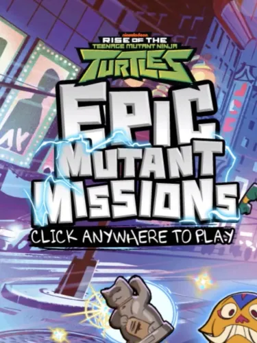 Portada de Rise of the Teenage Mutant Ninja Turtles: Epic Mutant Missions