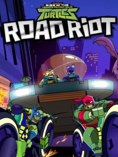 Portada de Rise of the Teenage Mutant Ninja Turtles: Road Riot
