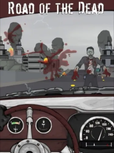 Portada oficial del videojuego Road of the Dead