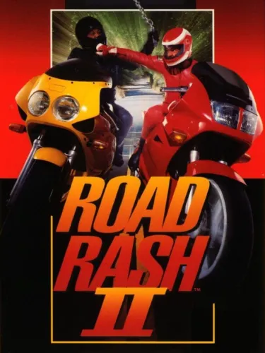 Portada oficial del videojuego Road Rash II