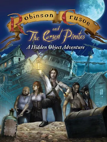 Portada de Robinson Crusoe and the Cursed Pirates