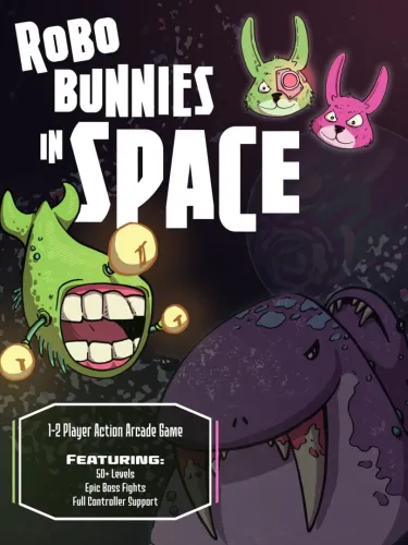 Portada de RoboBunnies In Space!