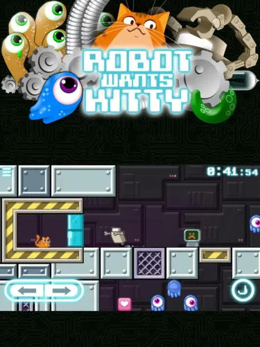 Portada de Robot Wants Kitty
