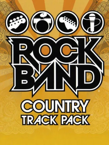 Portada oficial del videojuego Rock Band: Country Track Pack