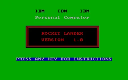Portada de Rocket Lander