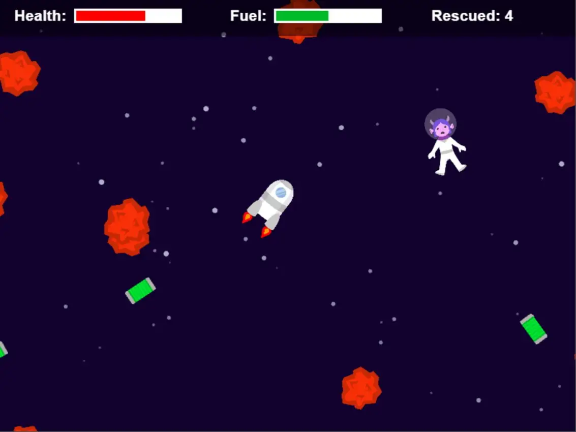 Portada de Rocketship Rescue