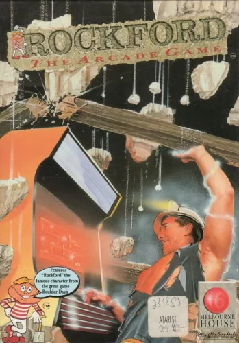 Portada de Rockford: The Arcade Game