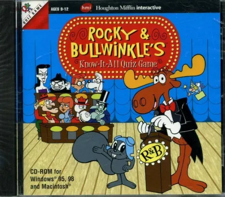 Portada de Rocky & Bullwinkle’s Know-It-All Quiz Game