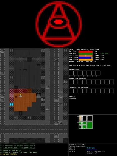 Portada de Rogue Survivor