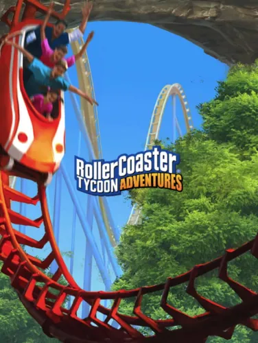 Portada de RollerCoaster Tycoon Adventures