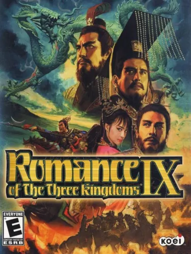 Portada oficial del videojuego Romance of the Three Kingdoms IX