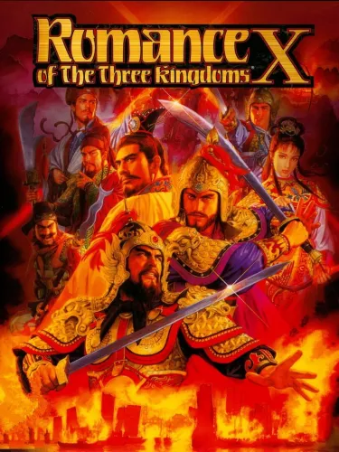Portada oficial del videojuego Romance of the Three Kingdoms X