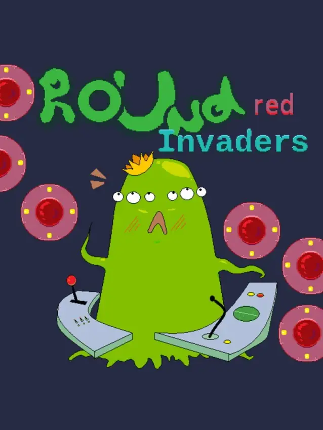Round Invaders Red