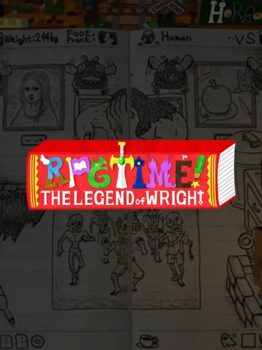 Portada de RPG Time: The Legend of Wright