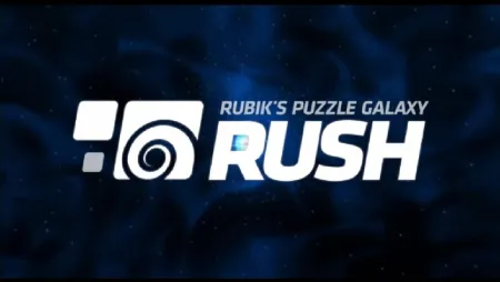 Portada de Rubik’s Puzzle Galaxy: Rush