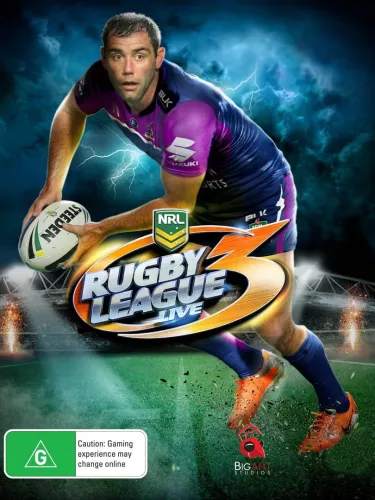 Portada de Rugby League Live 3