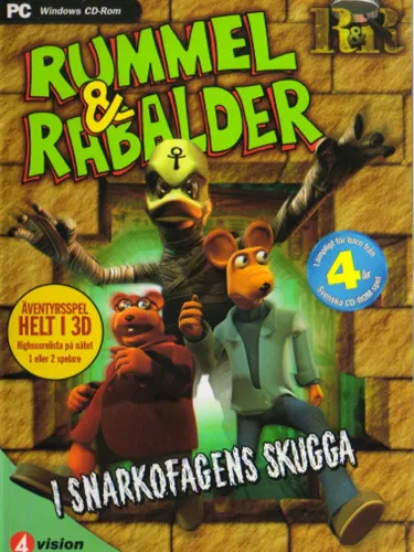 Portada de Rummel & Rabalder: I Snarkofagens Skugga